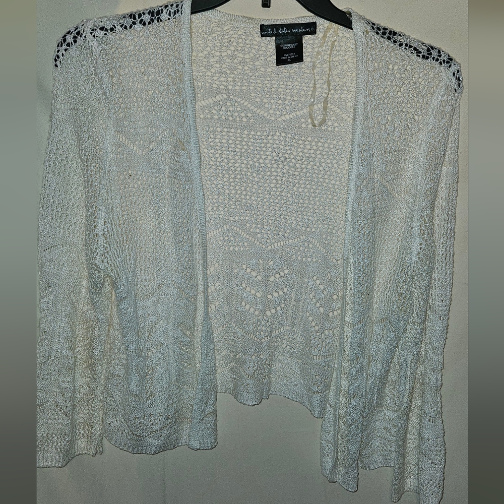 United States Sweaters Cream Women's Cardigan